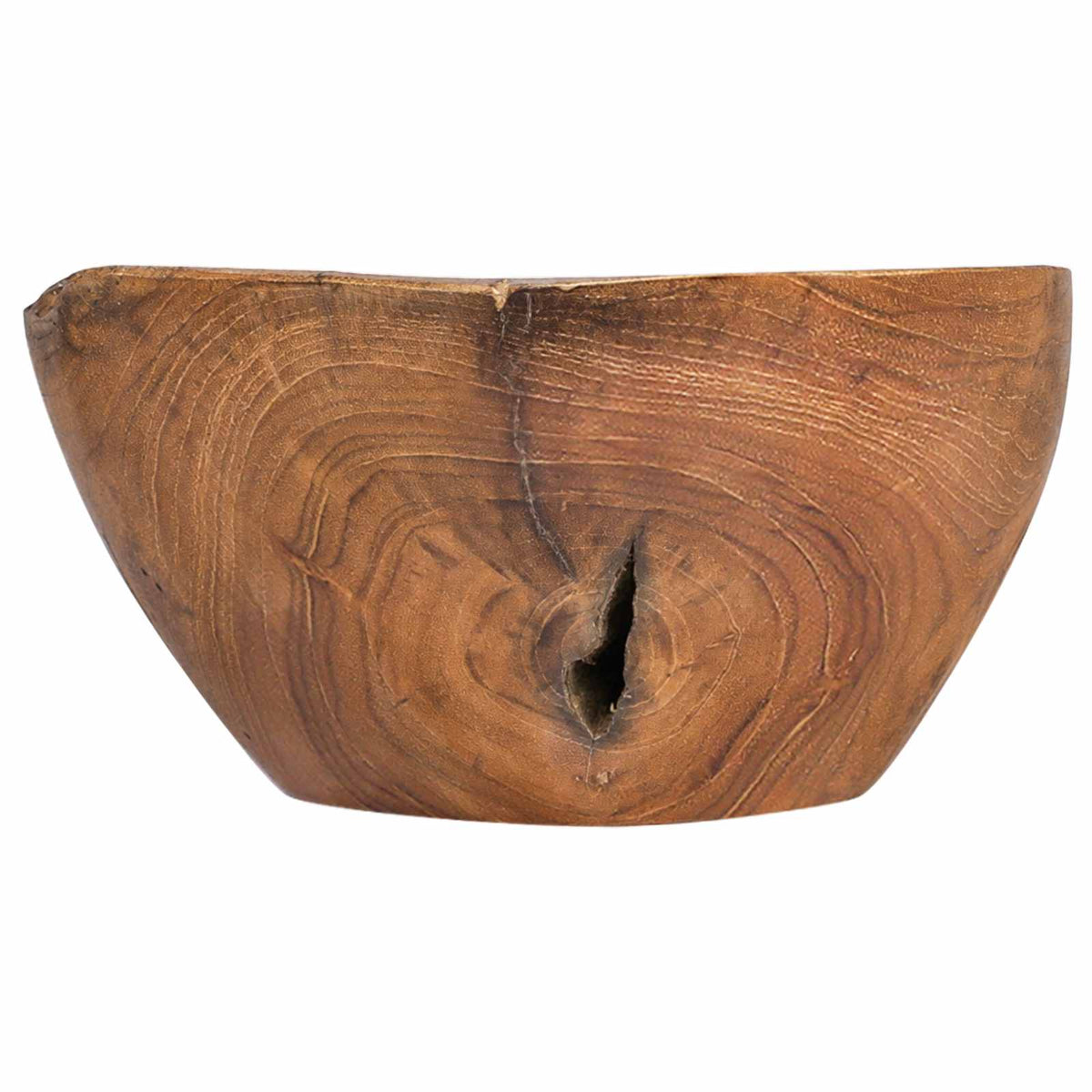 Fruitschaal JEPARA Teakbruin 61 x 21 x 11 cm