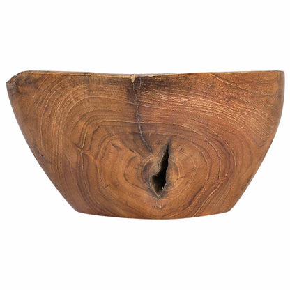 Fruitschaal JEPARA Teakbruin 61 x 21 x 11 cm
