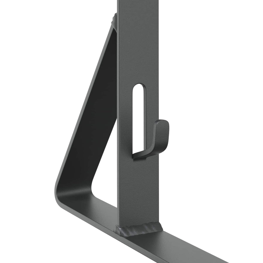 Sneeuwbeveiligingsteun 2 pcs Antraciet 29,5 x 3 x 34,5 cm Staal