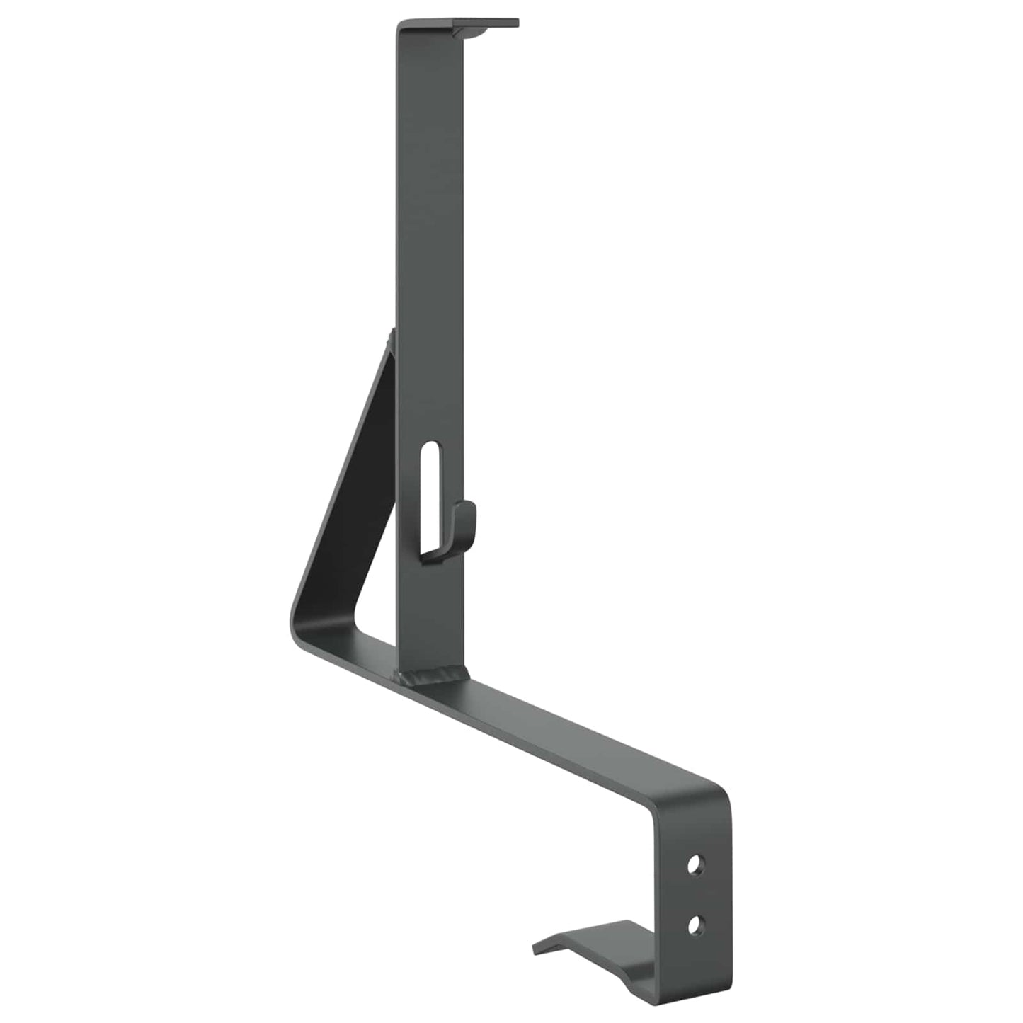 Sneeuwbeveiligingsteun 2 pcs Antraciet 29,5 x 3 x 34,5 cm Staal