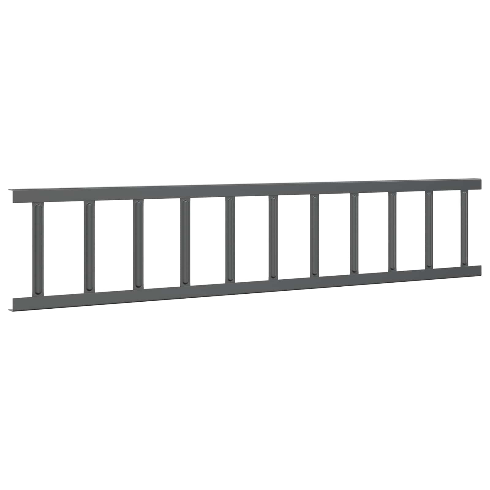 Dak sneeuwbeugel Antraciet 1200 x 2,5 x 20 cm Staal