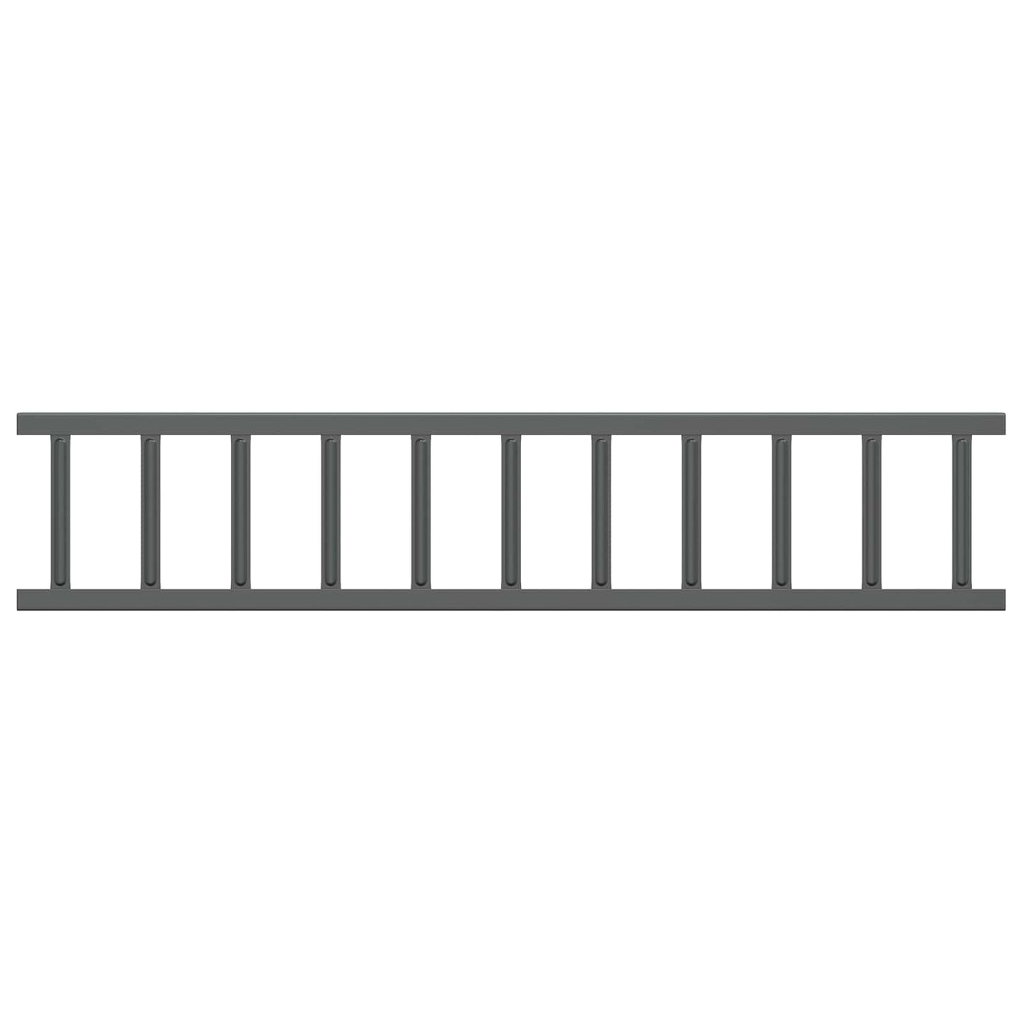 Dak sneeuwbeugel Antraciet 1200 x 2,5 x 20 cm Staal