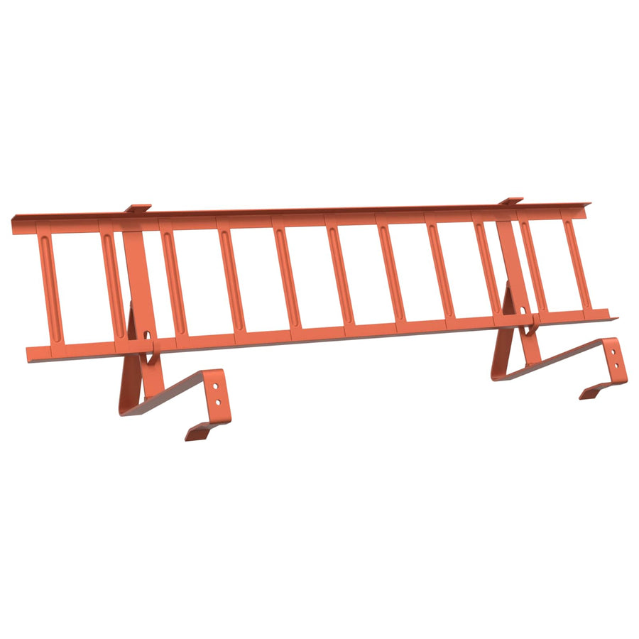 Dak sneeuwbeugel Rood 300 x 29,5 x 34,5 cm Staal