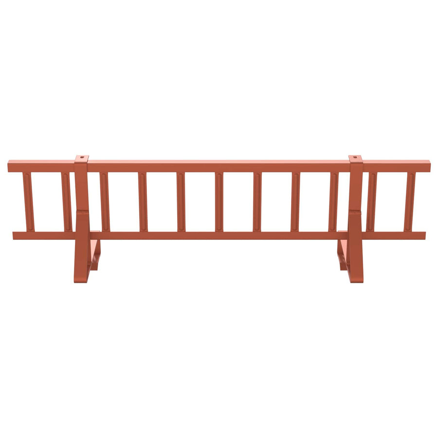 Dak sneeuwbeugel Rood 300 x 29,5 x 34,5 cm Staal