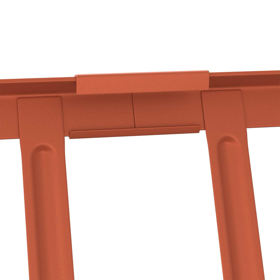 Dak sneeuwbeugel Rood 600 x 2,5 x 20 cm Staal
