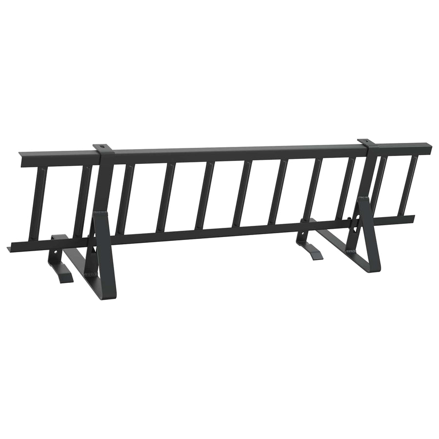 Dak sneeuwbeugel Zwart 100 x 29,5 x 34,5 cm Staal
