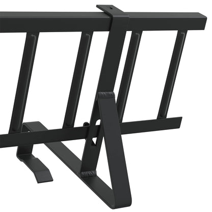 Dak sneeuwbeugel Zwart 300 x 29,5 x 34,5 cm Staal