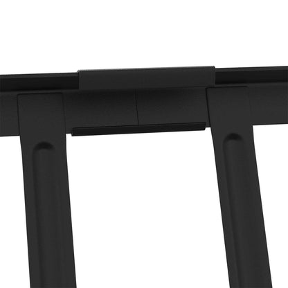 Dak sneeuwbeugel Zwart 300 x 29,5 x 34,5 cm Staal