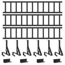 Dak sneeuwbeugel Zwart 300 x 29,5 x 34,5 cm Staal