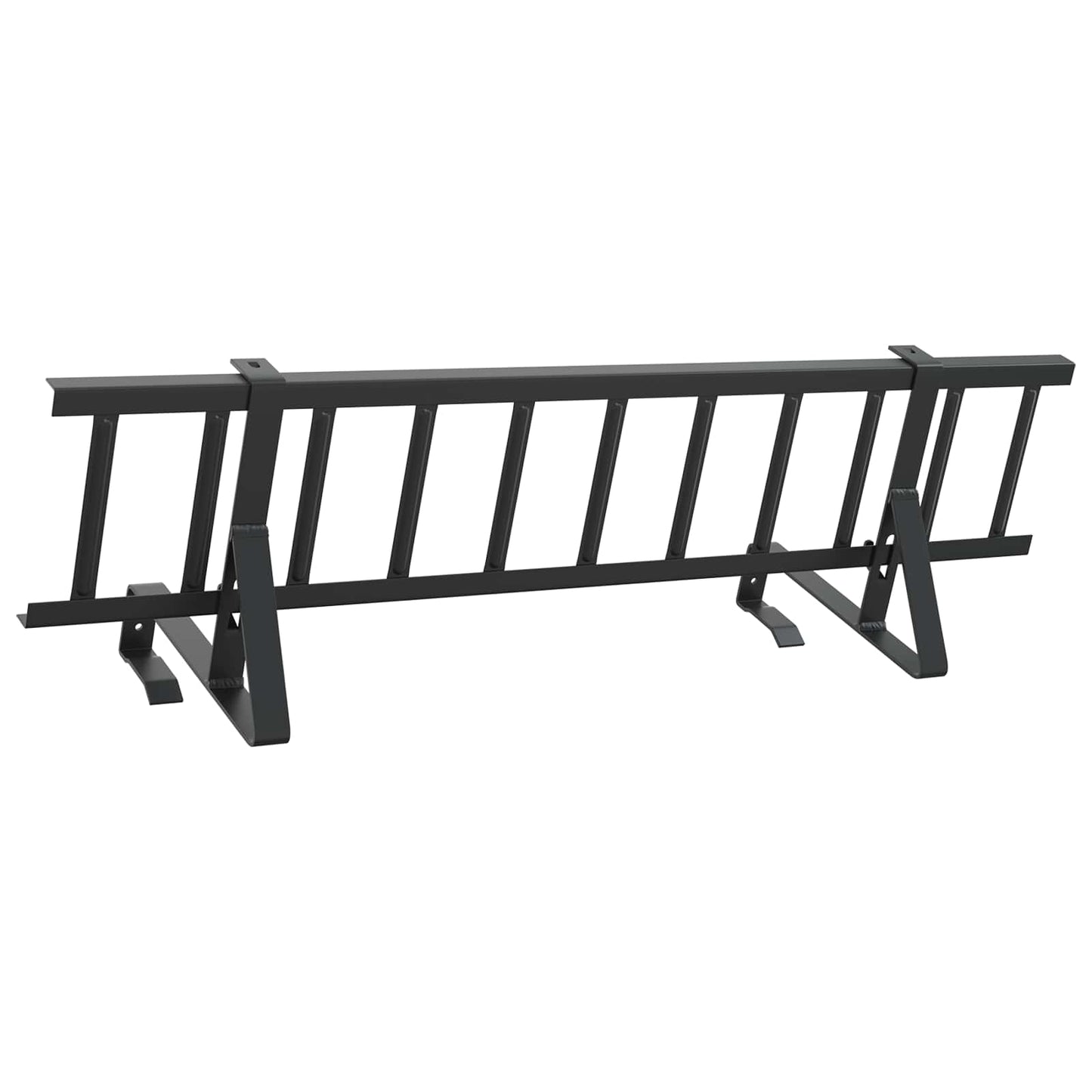 Dak sneeuwbeugel Zwart 800 x 29,5 x 34,5 cm Staal