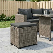 Tuinvoetbank met Kussen 40 x 30 x 40 cm