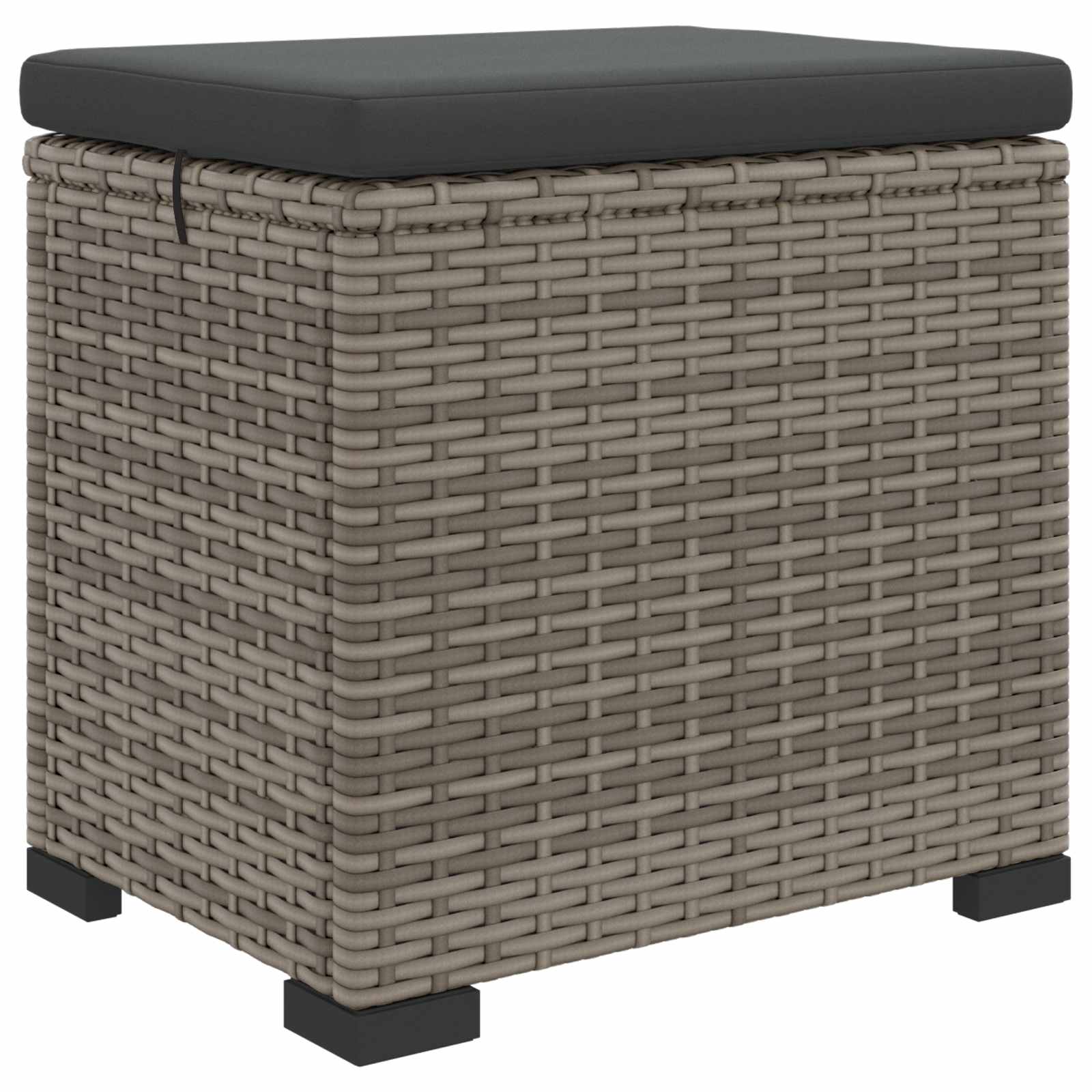 Tuinvoetbank met Kussen 40 x 30 x 40 cm