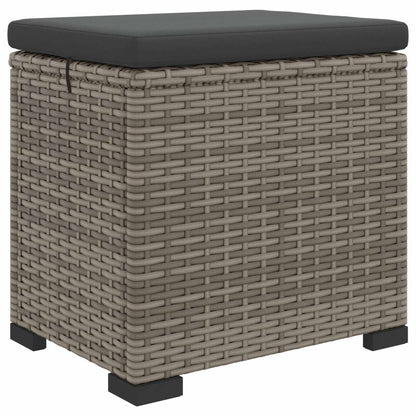 Tuinvoetbank met Kussen 40 x 30 x 40 cm
