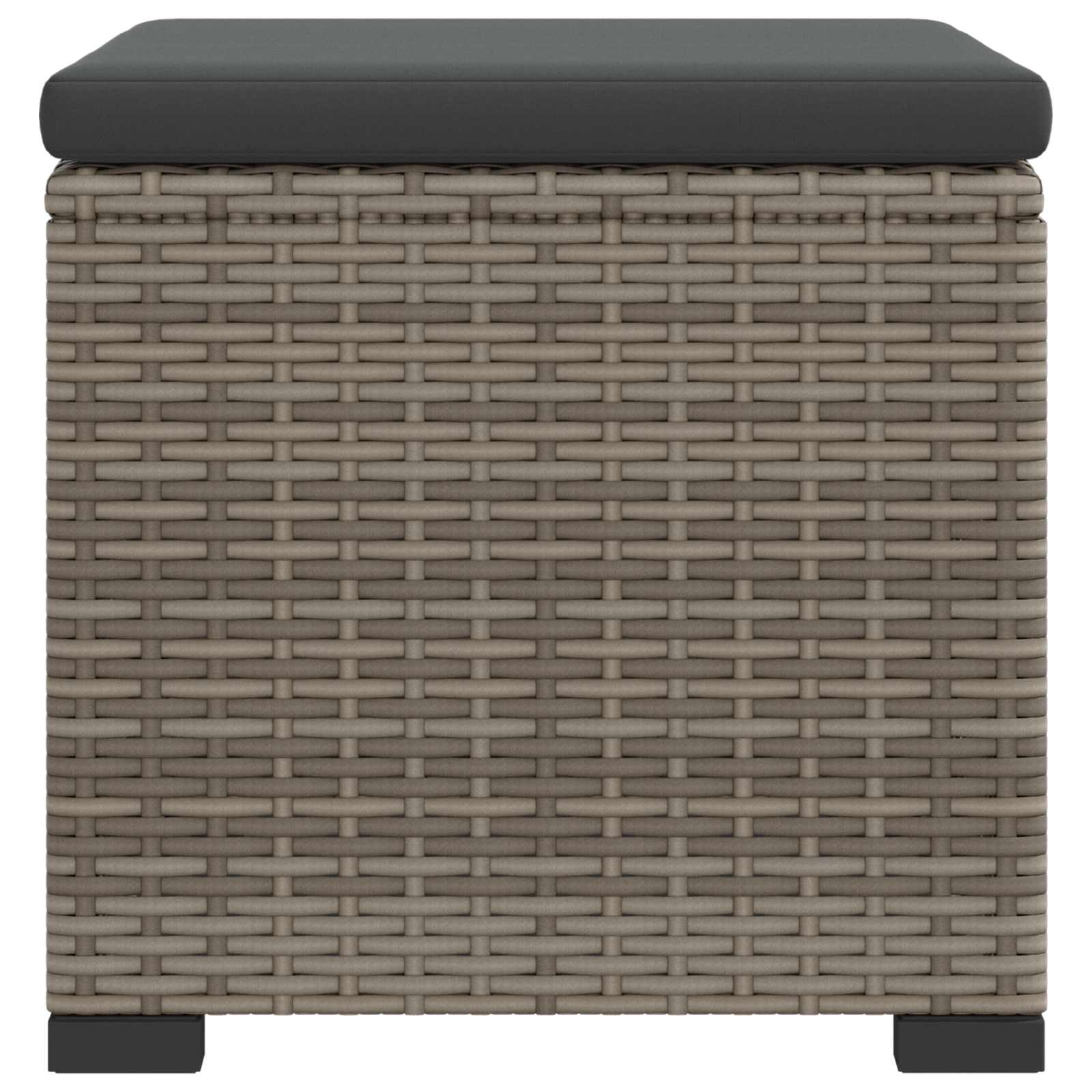 Tuinvoetbank met Kussen 40 x 30 x 40 cm