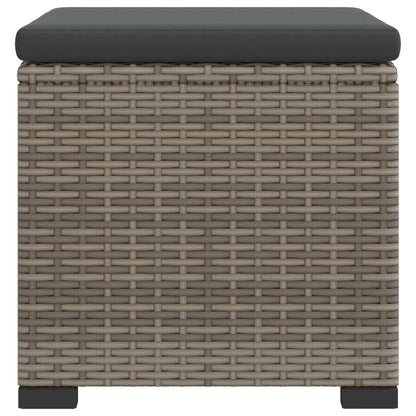 Tuinvoetbank met Kussen 40 x 30 x 40 cm