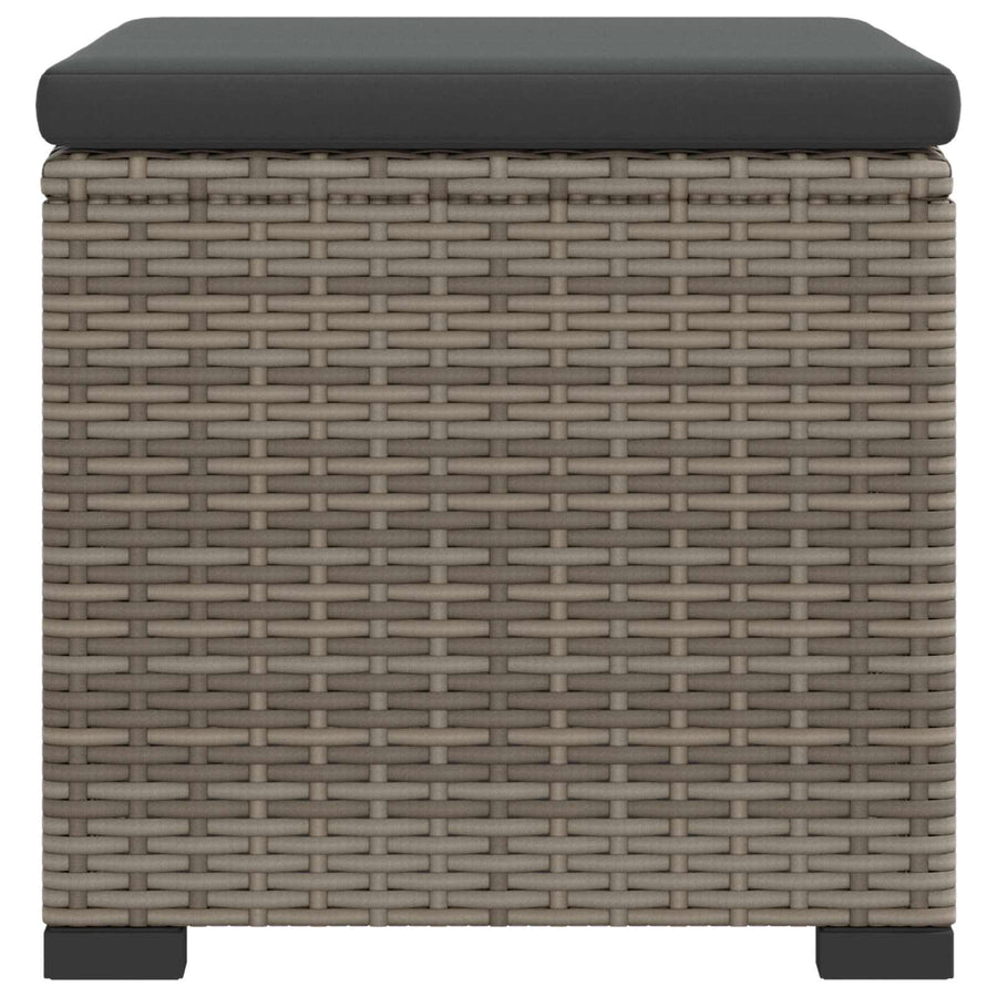 Tuinvoetbank met Kussen 40 x 30 x 40 cm