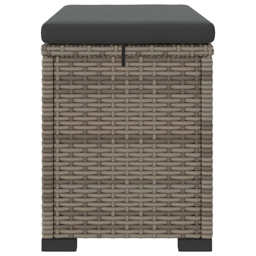 Tuinvoetbank met Kussen 40 x 30 x 40 cm