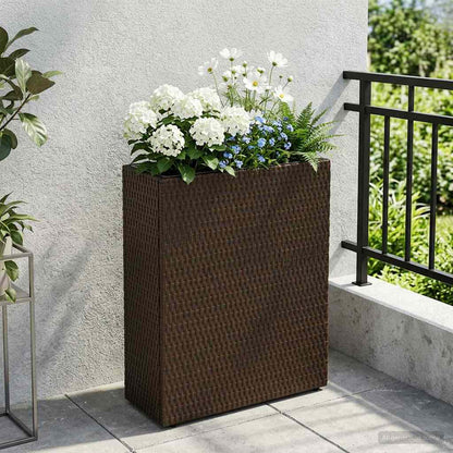 Hoge Plantenbak 55 x 22 x 70 cm Ja