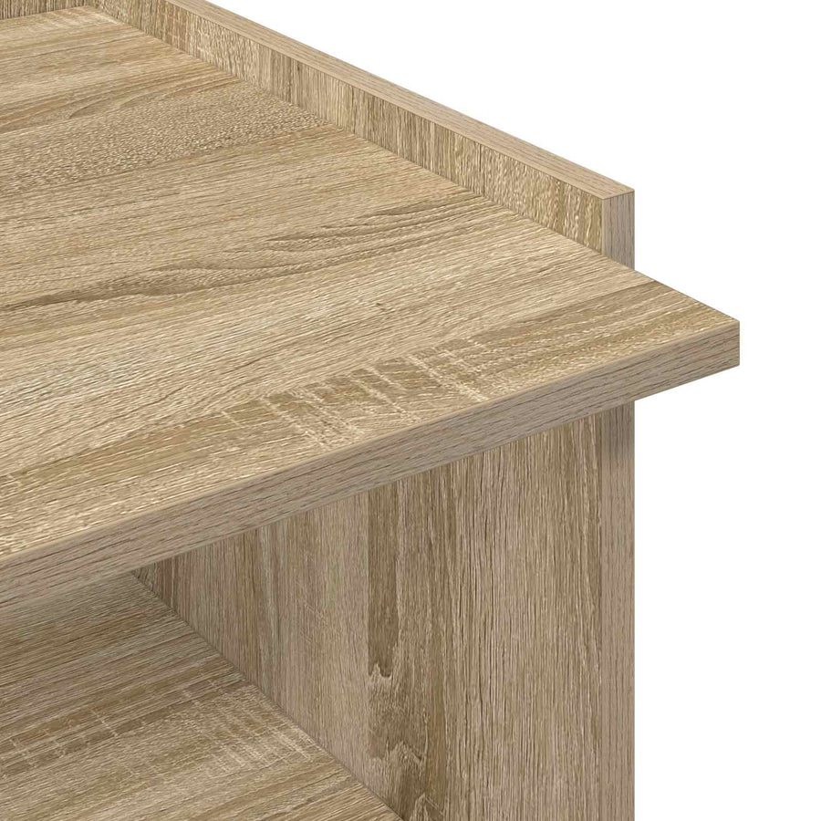 Salontafel Sonoma Eiken 90 x 50 x 33 cm Bewerkt hout
