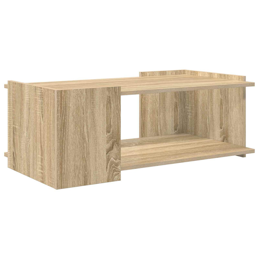Salontafel Sonoma Eiken 90 x 50 x 33 cm Bewerkt hout