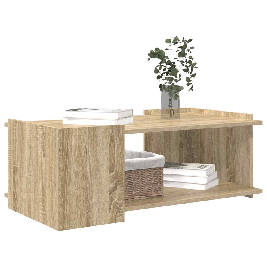 Salontafel Sonoma Eiken 90 x 50 x 33 cm Bewerkt hout