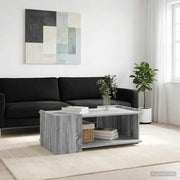 Salontafel 90x50x33 cm grijs sonoma bewerkt hout