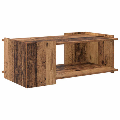 Salontafel Oud hout 90 x 50 x 33 cm Bewerkt hout