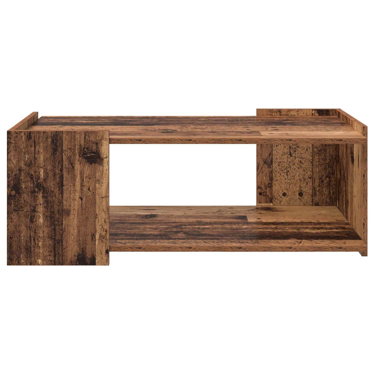 Salontafel Oud hout 90 x 50 x 33 cm Bewerkt hout