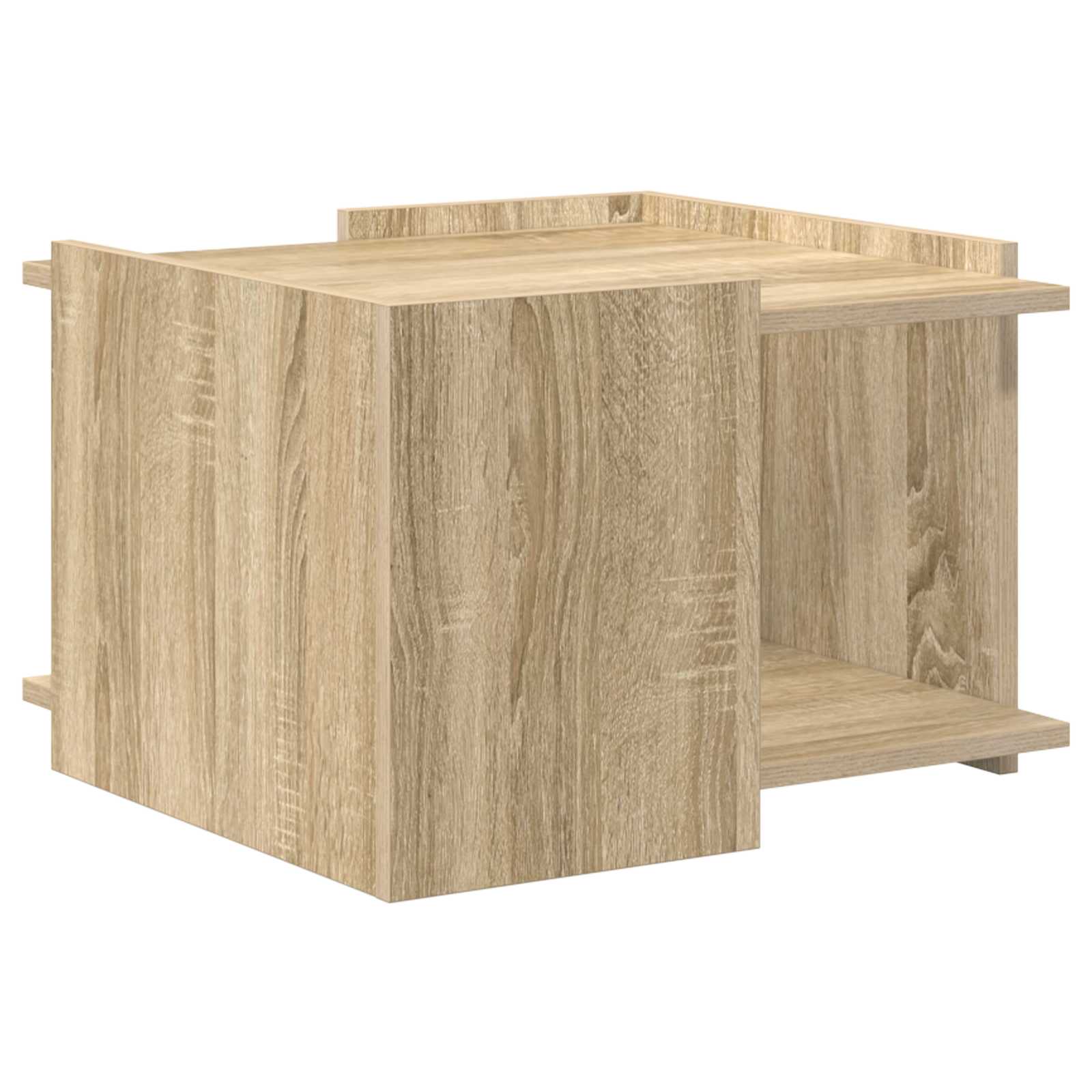 Salontafel Sonoma Eiken 50,5 x 50 x 33 cm Bewerkt hout