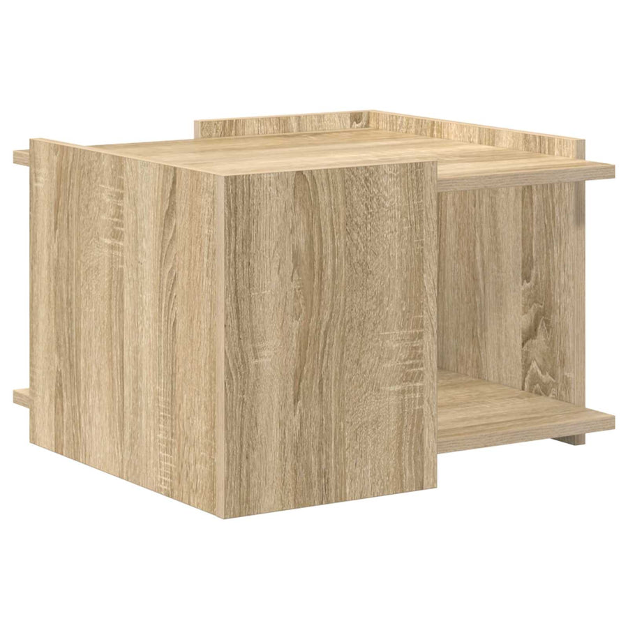 Salontafel Sonoma Eiken 50,5 x 50 x 33 cm Bewerkt hout