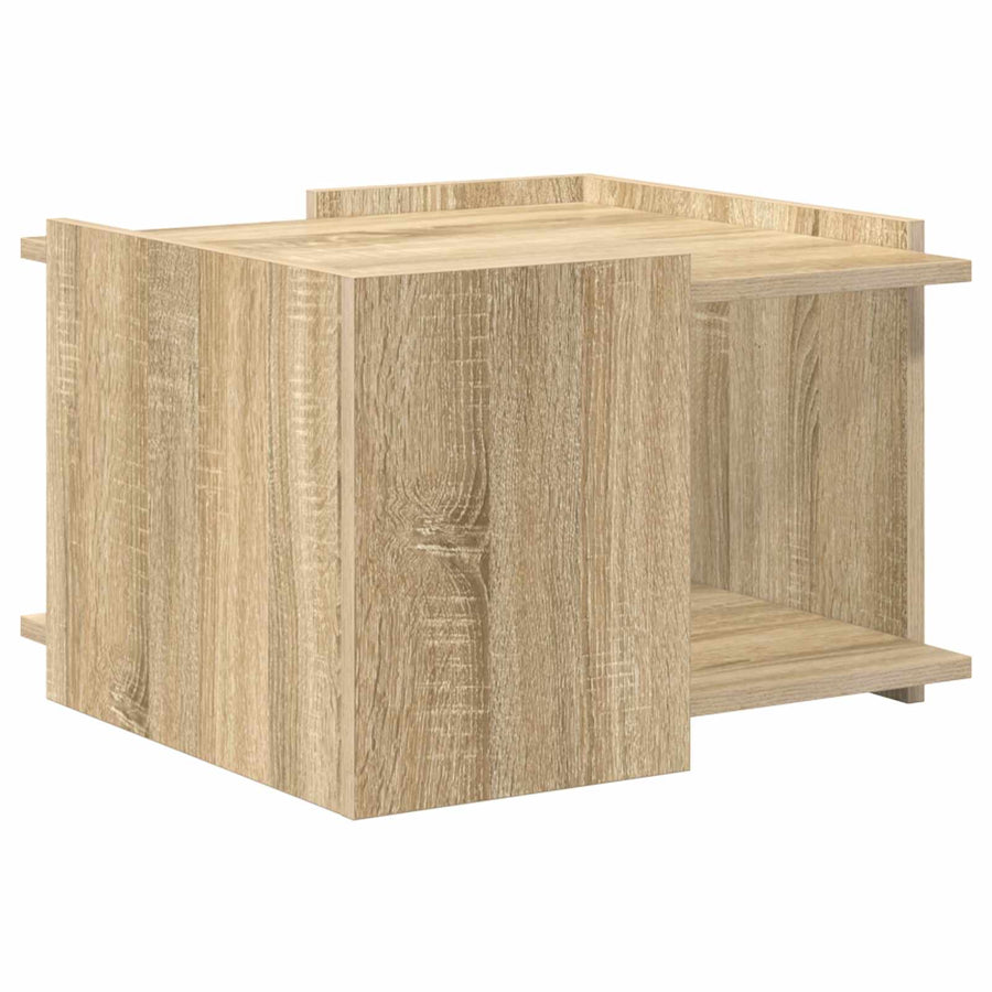 Salontafel Sonoma Eiken 50,5 x 50 x 33 cm Bewerkt hout