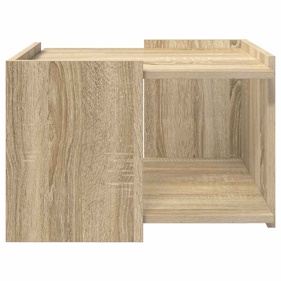 Salontafel Sonoma Eiken 50,5 x 50 x 33 cm Bewerkt hout