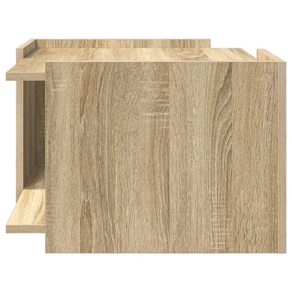 Salontafel Sonoma Eiken 50,5 x 50 x 33 cm Bewerkt hout