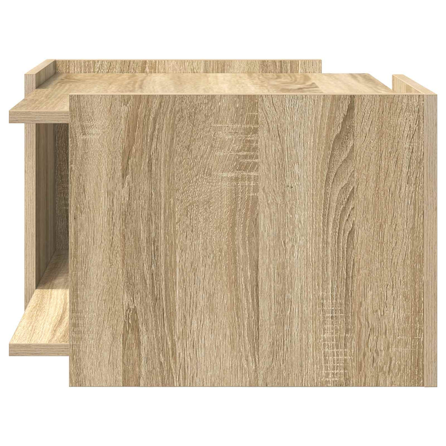 Salontafel Sonoma Eiken 50,5 x 50 x 33 cm Bewerkt hout