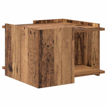 Salontafel Oud hout 50,5 x 50 x 33 cm Bewerkt hout