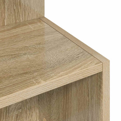 Bijzettafel Sonoma Eiken Ø 39,5 x 55 cm Bewerkt hout