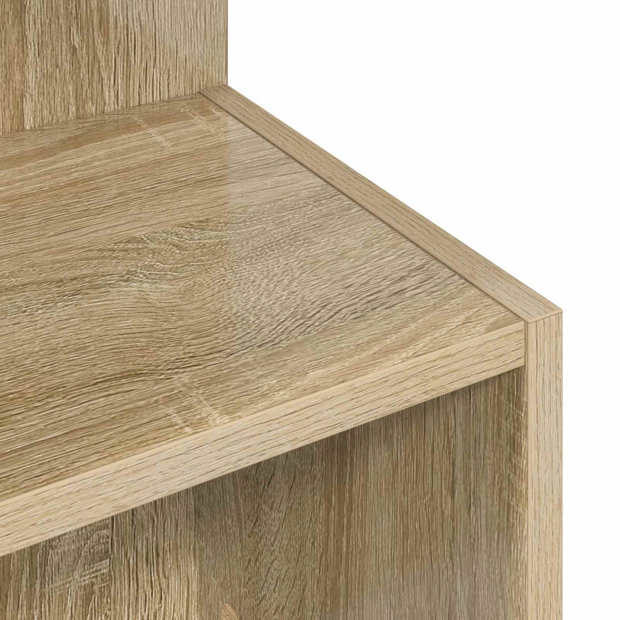 Bijzettafel Sonoma Eiken Ø 39,5 x 55 cm Bewerkt hout