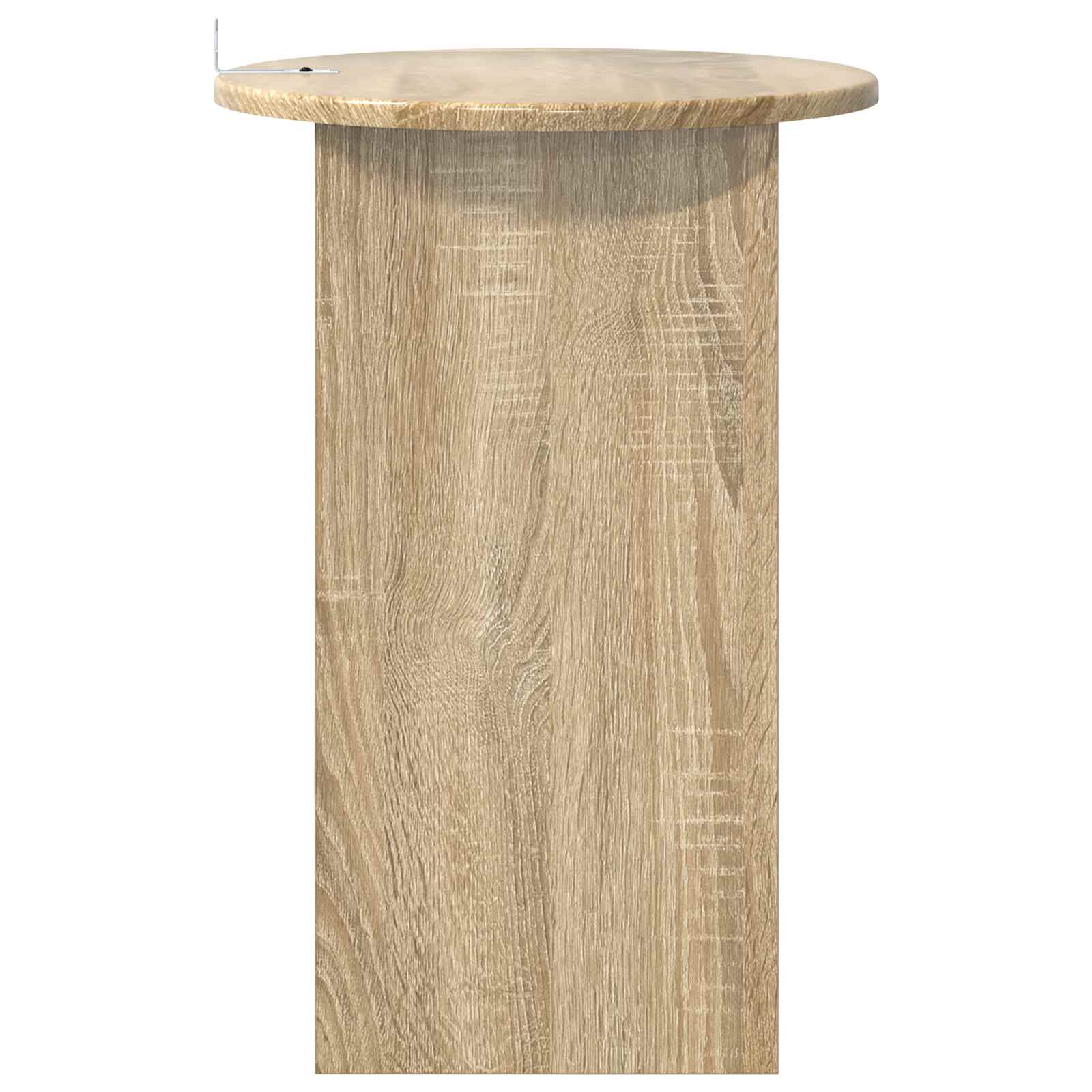 Bijzettafel Sonoma Eiken Ø 39,5 x 55 cm Bewerkt hout