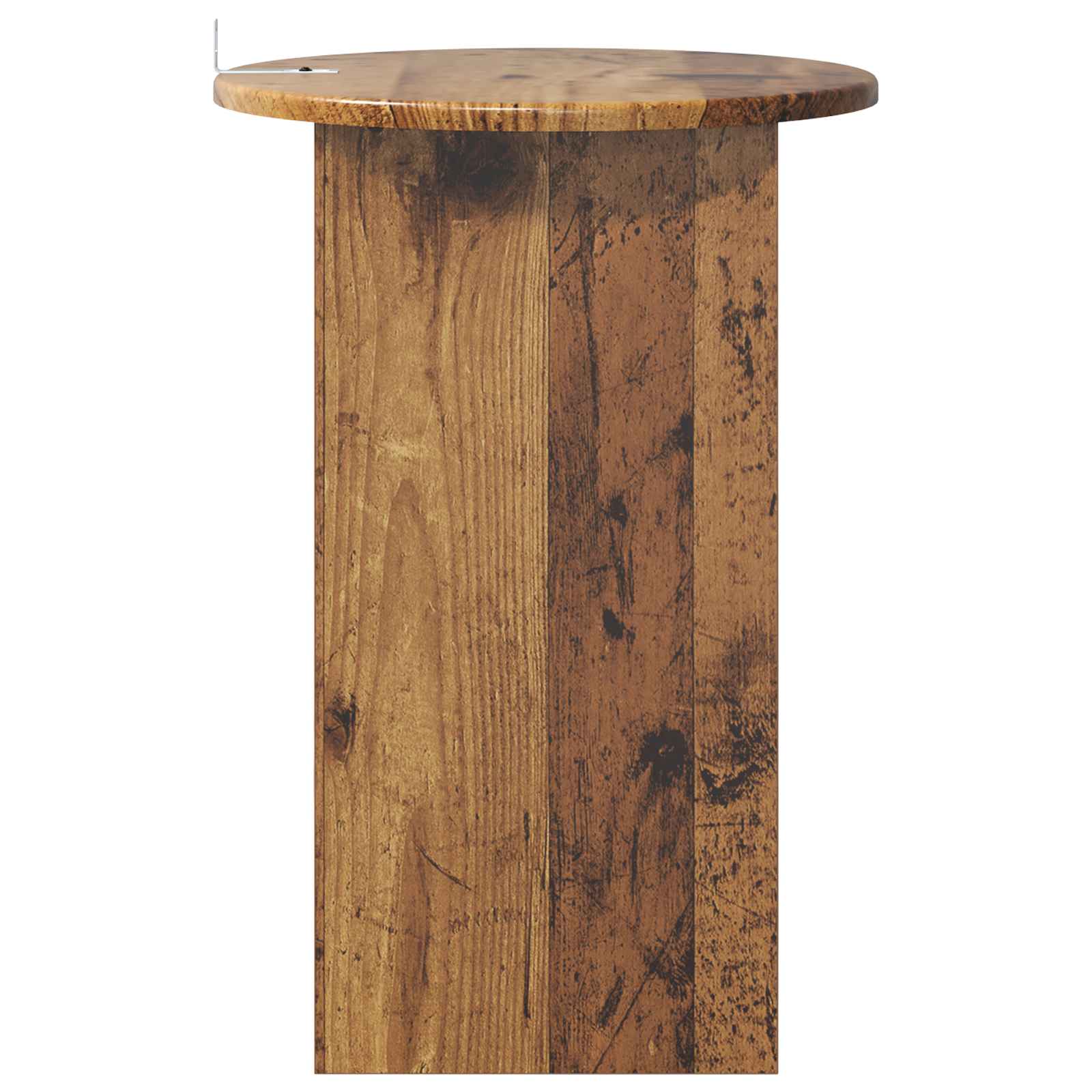 Bijzettafel Oud hout Ø 39,5 x 55 cm Bewerkt hout