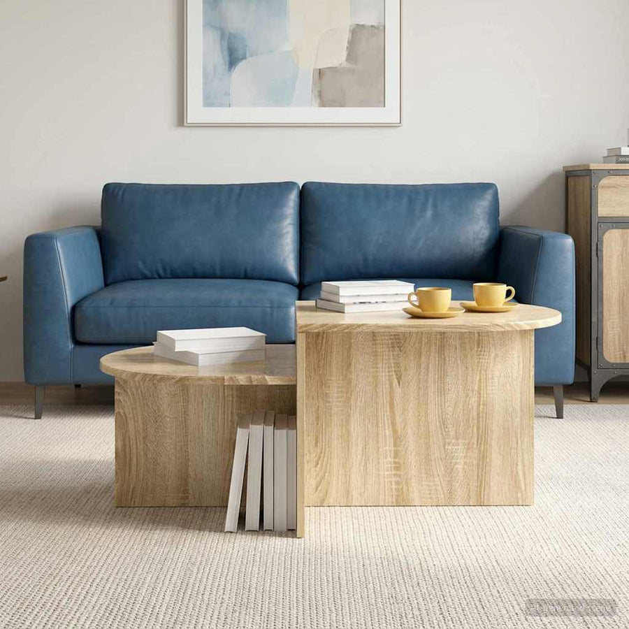 Salontafel Sonoma Eiken 100 x 50 x 40 cm Bewerkt hout
