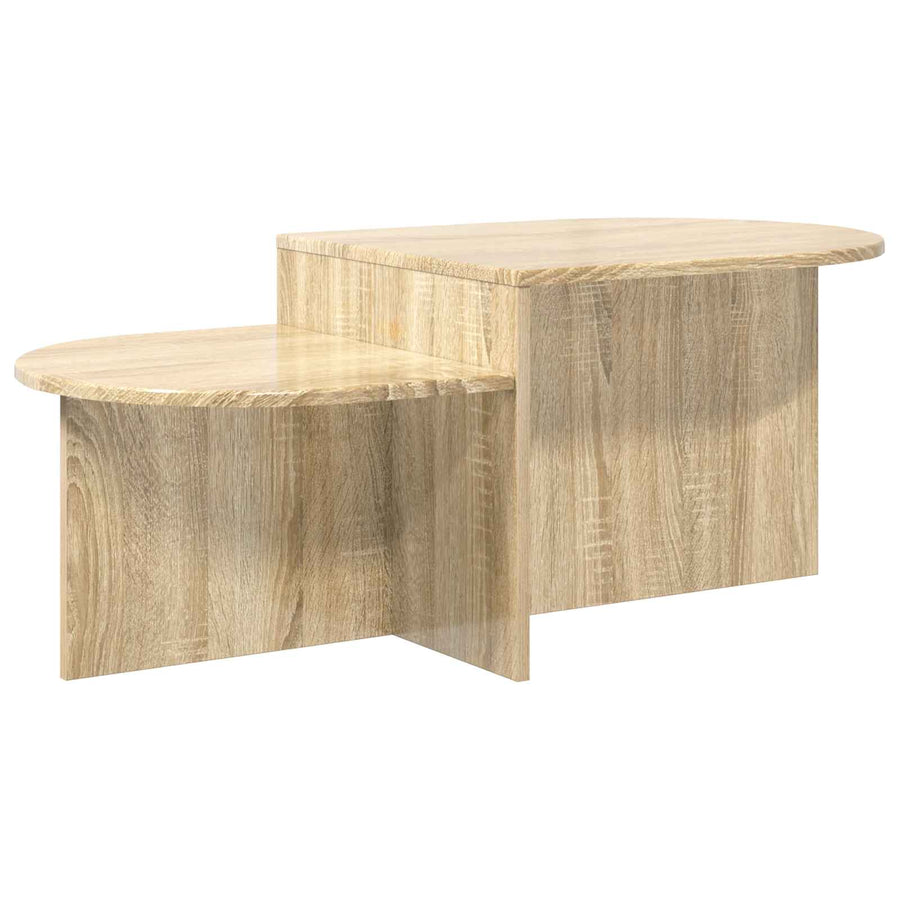 Salontafel Sonoma Eiken 100 x 50 x 40 cm Bewerkt hout
