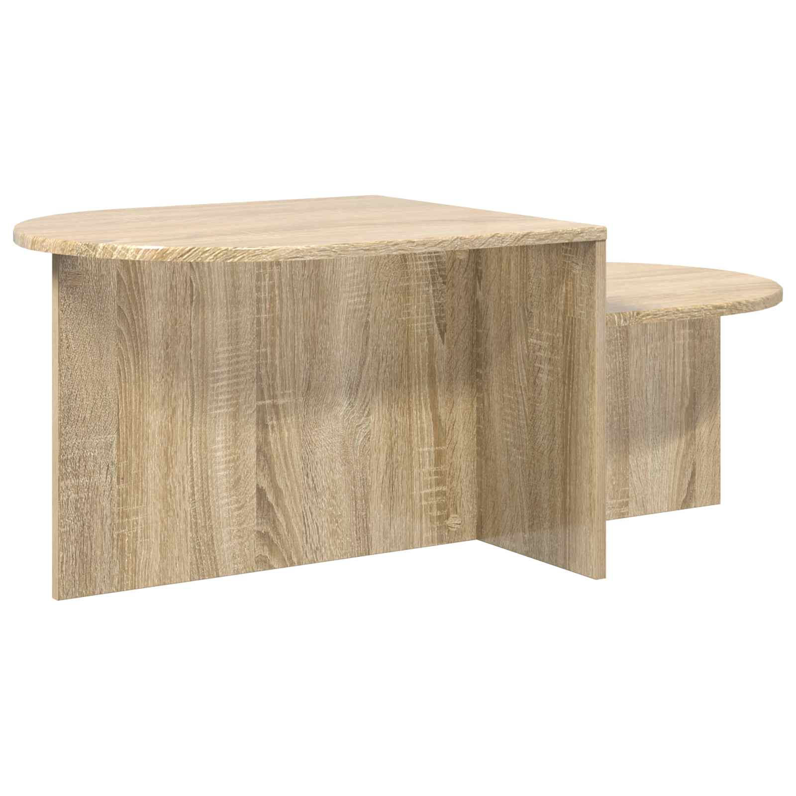 Salontafel Sonoma Eiken 100 x 50 x 40 cm Bewerkt hout