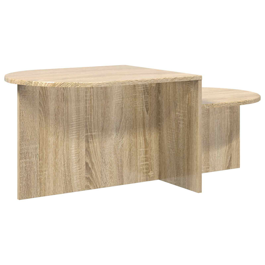 Salontafel Sonoma Eiken 100 x 50 x 40 cm Bewerkt hout