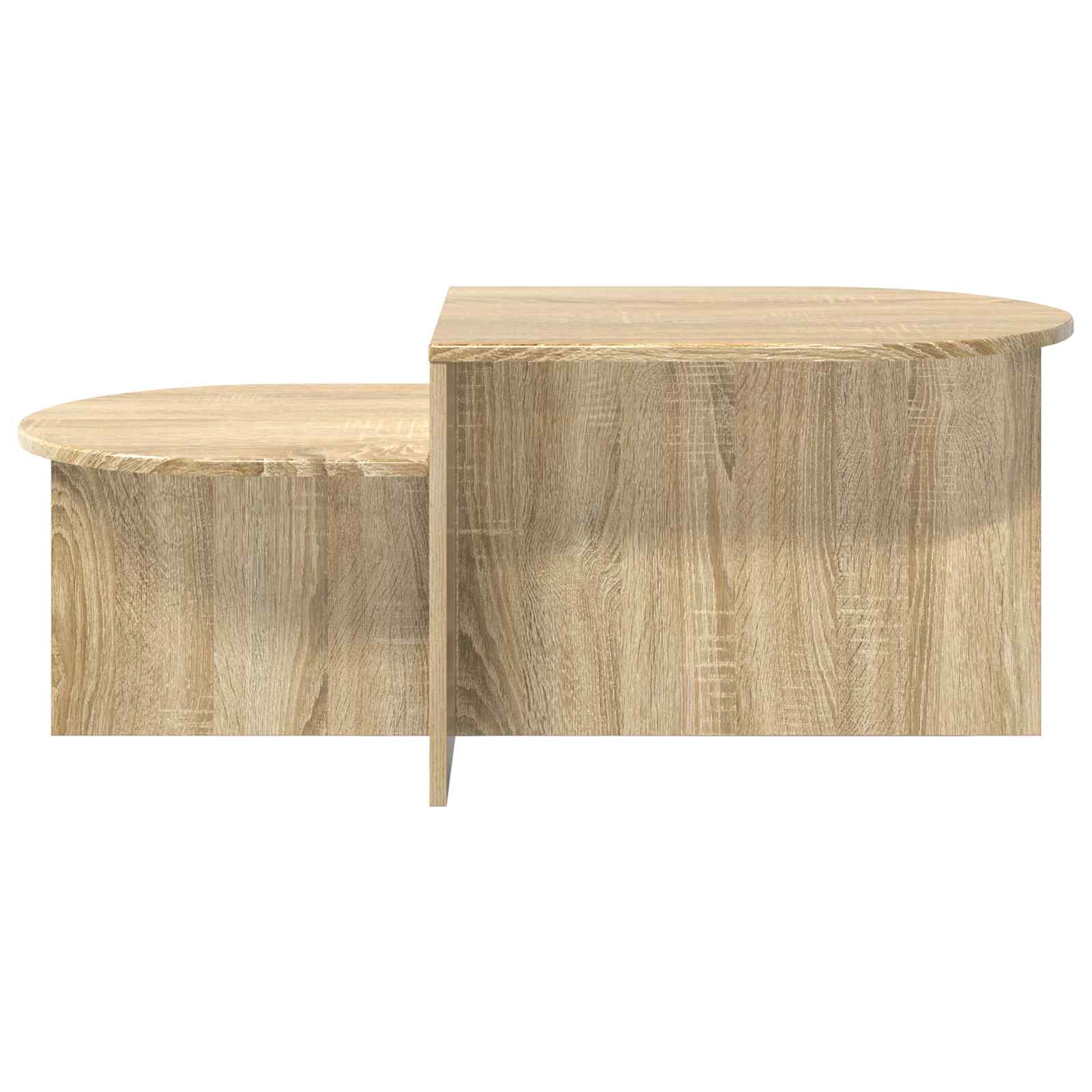 Salontafel Sonoma Eiken 100 x 50 x 40 cm Bewerkt hout