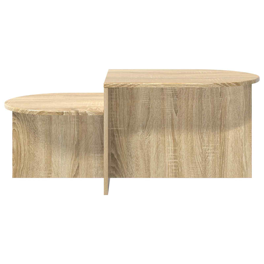 Salontafel Sonoma Eiken 100 x 50 x 40 cm Bewerkt hout