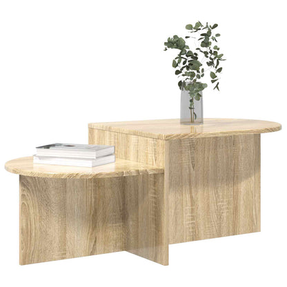Salontafel Sonoma Eiken 100 x 50 x 40 cm Bewerkt hout