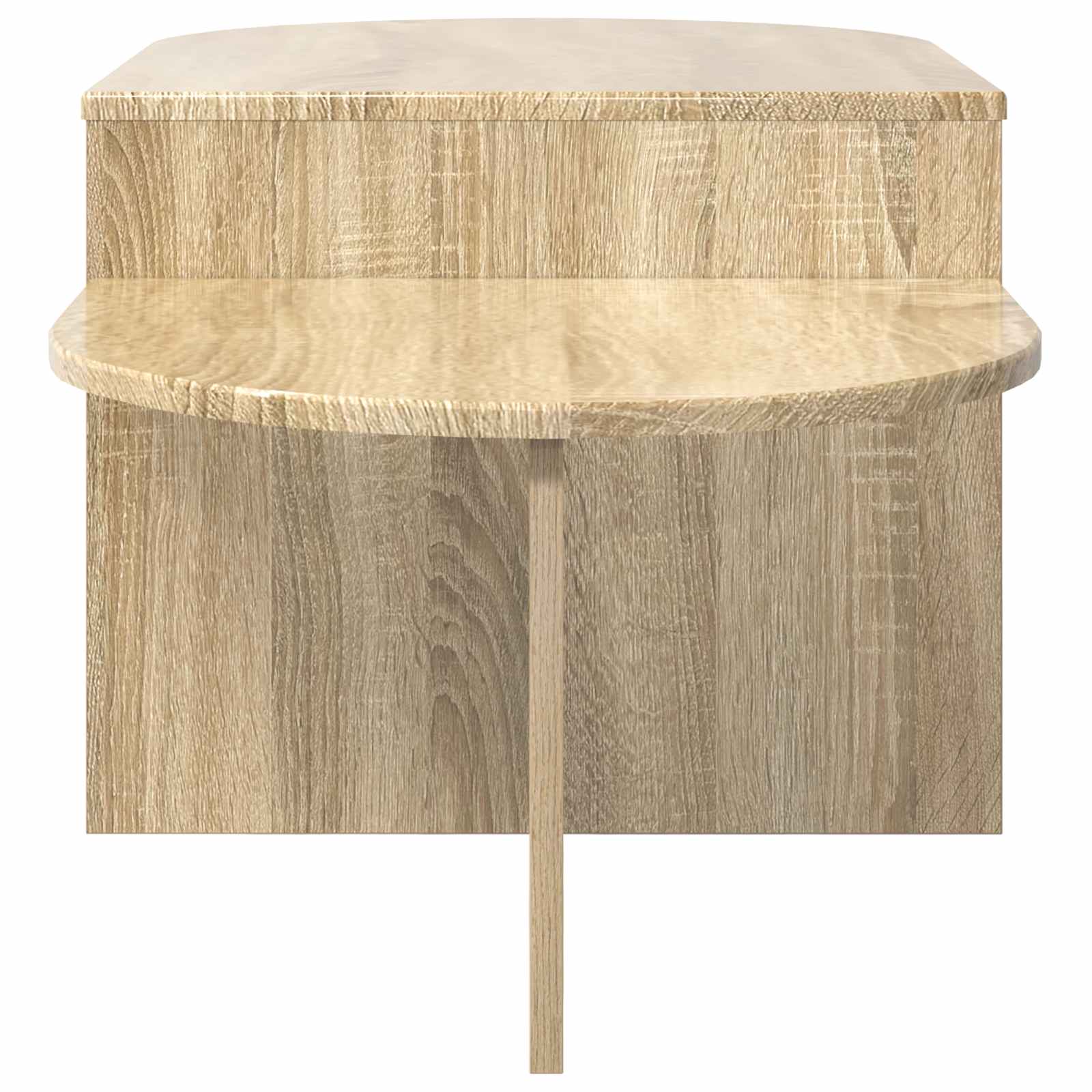Salontafel Sonoma Eiken 100 x 50 x 40 cm Bewerkt hout