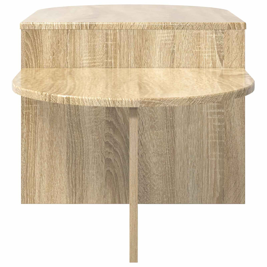 Salontafel Sonoma Eiken 100 x 50 x 40 cm Bewerkt hout