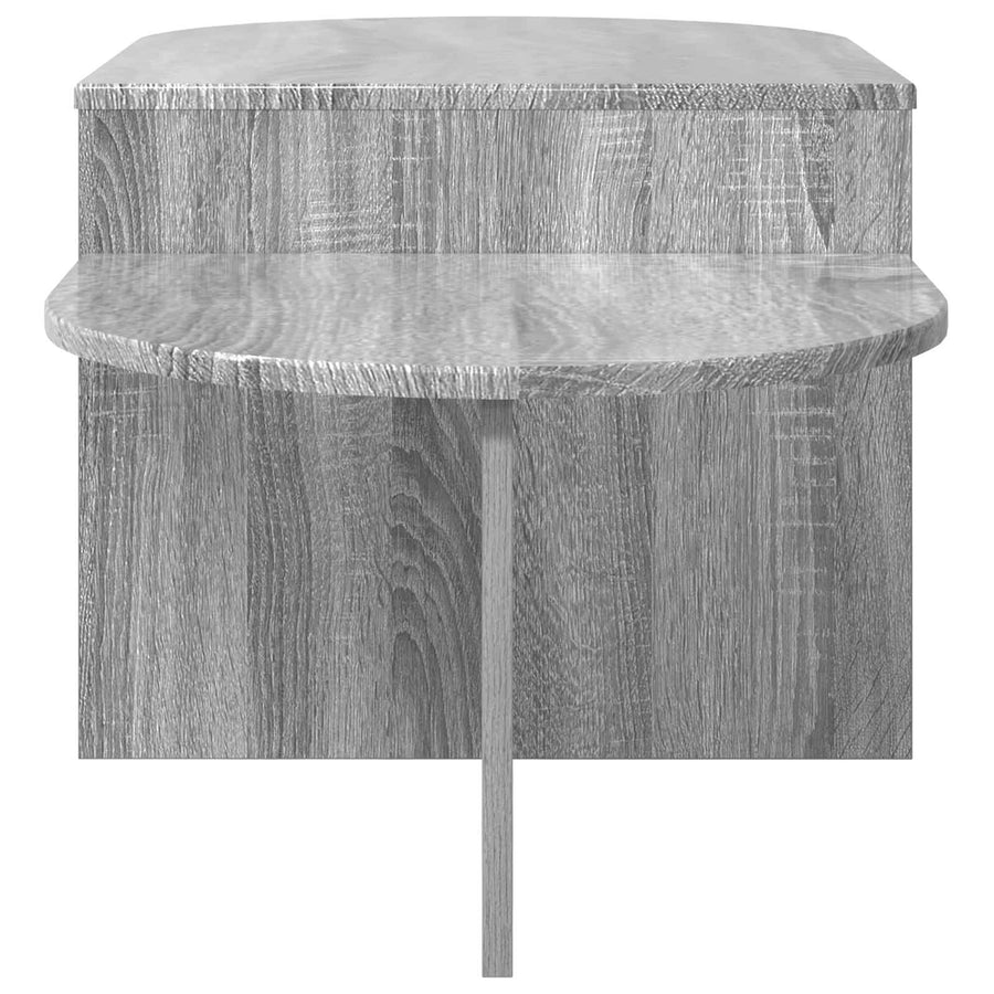 Salontafel Grijs sonoma 100 x 50 x 40 cm Bewerkt hout