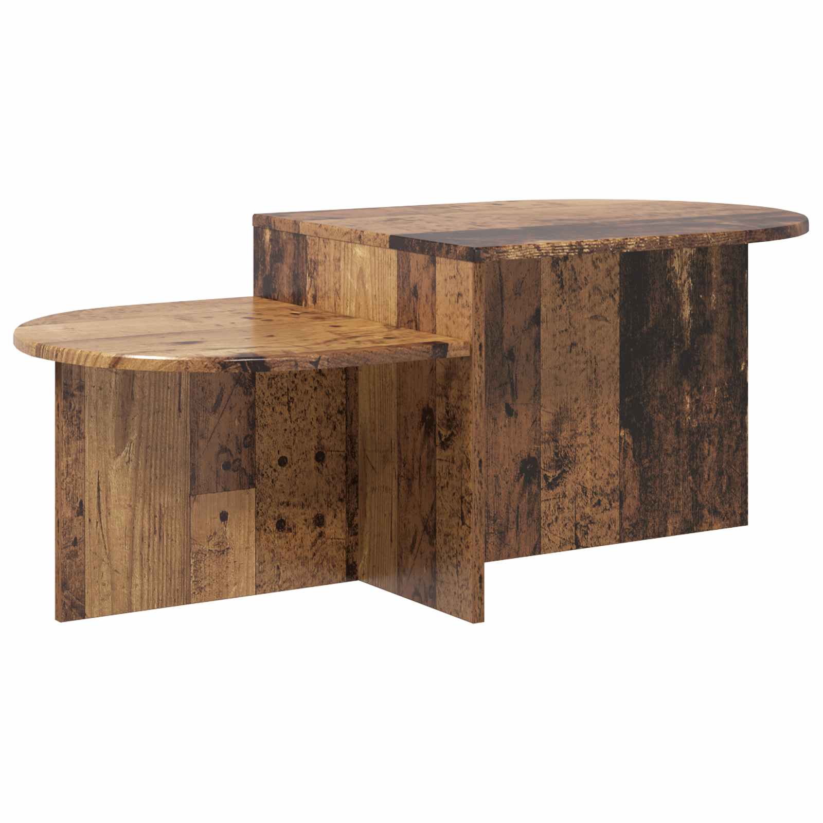Salontafel Oud hout 100 x 50 x 40 cm Bewerkt hout